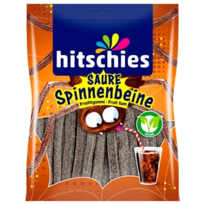 히츨러 Hitschies 사워 스파이더 레그 콜라 젤리 비건 125g