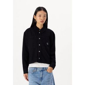 5065148 Calvin Klein CROPPED DAD SHIRT - Shirt denim black