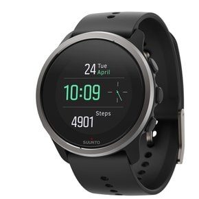 SUUNTO 5 PEAK BLACK 경량 GPS 스포츠 시계 달리기 건강 관리 야외 [일본 정규품]