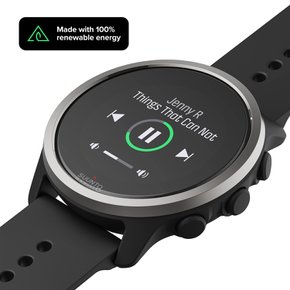 SUUNTO 5 PEAK BLACK 경량 GPS 스포츠 시계 달리기 건강 관리 야외 [일본 정규품]