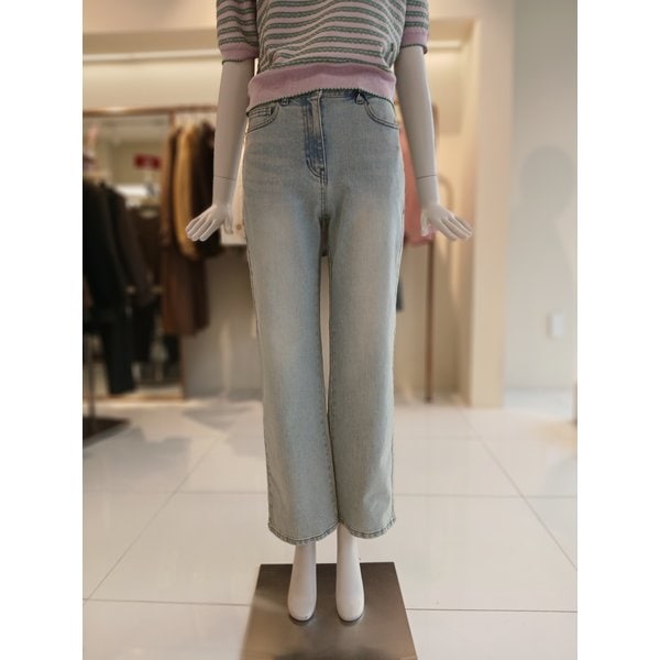 [여주점] 씨씨콜렉트 데님세미와이드핏팬츠 E262psa143