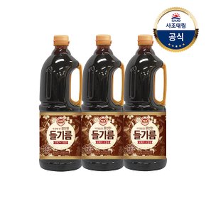 [사조]참진한들기름1.8L x3개