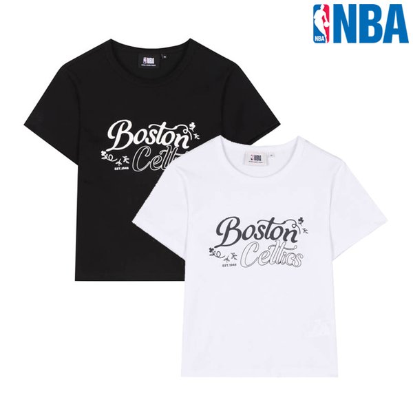 [여주점] 여성 BOS 레터링 반팔 티셔츠(N252TS721P)