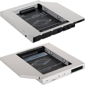 [NM-ODD02] NETmate NM-ODD02 노트북 ODD 슬롯 전용 2.5형 SSD/HDD 케이스(12.7mm/하드미포함)