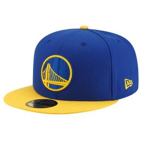 [해외] 1020953 뉴에라 모자 NBA 골든스테이트 워리어스 2Tone 59FIFTY Fitted Hat Royal/Gold