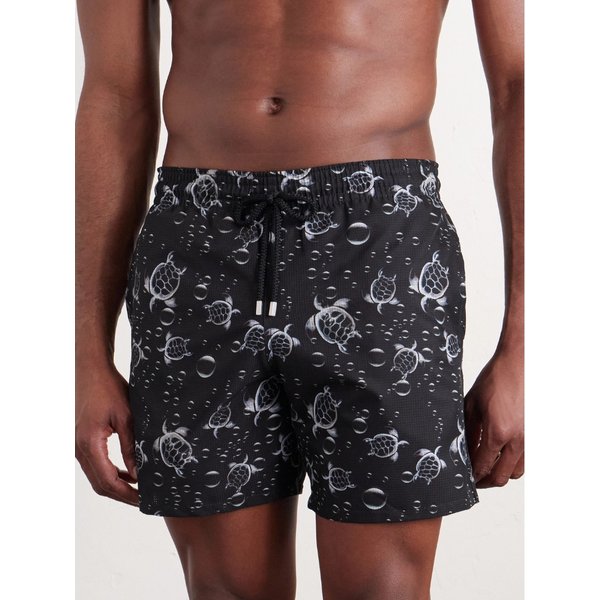 빌보콰 마히나 스트레이트 레그 미드 렝스 프린트 스윔 쇼츠 46376663163072959