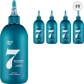 헤드스파7 트리트먼트 파란눈 블랙 헤어 트리트먼트 300ml 5개