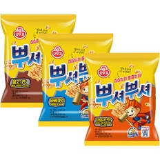 오뚜기 뿌셔뿌셔 3종 총12개 불고기4+바베큐4+양념치킨4