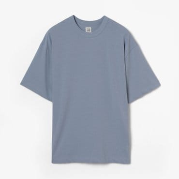 샌프란시스코마켓 TBRM COTTON CREWNETCK T-SHIRT SKY BLUE TBE2M60000A83
