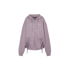 FOG 2WAY HOOD ZIP-UP purple