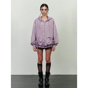 FOG 2WAY HOOD ZIP-UP purple