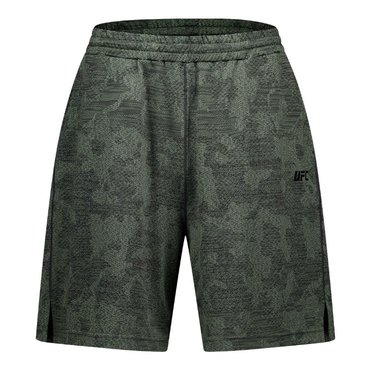 UFC SPORT 카모플라쥬 릴렉스핏 쇼츠 7인치 카키 U4SPV2312KH