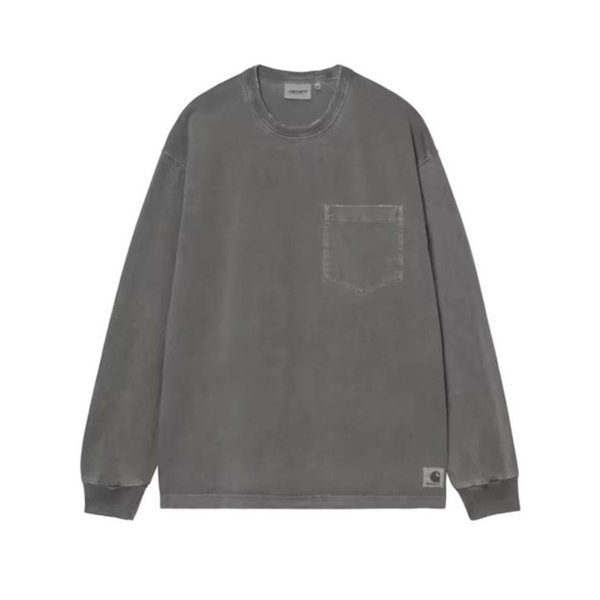 26SS 칼하트 WIP 긴팔 티셔츠 I035958 89B7 BLACK DOM