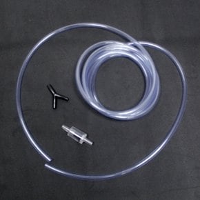 기포기 연결세트(튜브2m, 역류방지기, Y자)