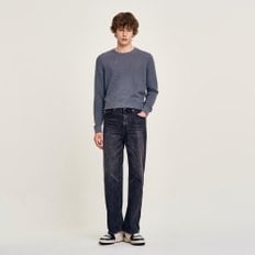 [SANDRO HOMME] 라인포인트 와이드 데님 팬츠 SH25M5MRNJ296