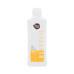 샤워메이트 데일리 리프레시 망고 바디워시 180ml 과일향 휴대용 바디클렌저