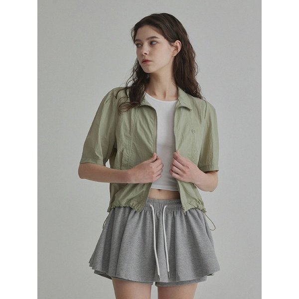 몬느 퍼프 반팔 윈드 점퍼