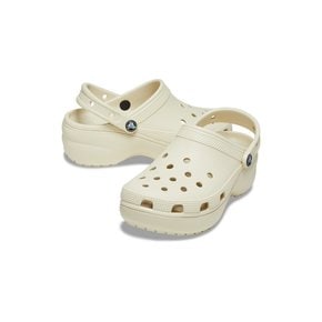 [WOMEN] 여성 CLASSIC PLATFORM CLOG W BONE (24SWCL206750)