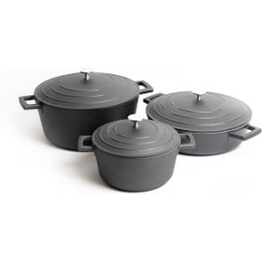 영국 마스터클래스 냄비 MasterClass Set of GIftBoxed Cast Aluminium Casserole Dish 20cm/2.5