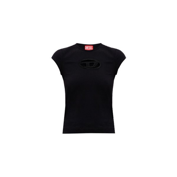 26SS T ANGIE 컷 아웃 티셔츠 블랙 A06268 0AFAA 9XXA