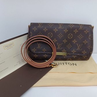 LOUIS VUITTON [중고명품]  여성 숄더백  페이보릿MM 2way백 체인백 M40718