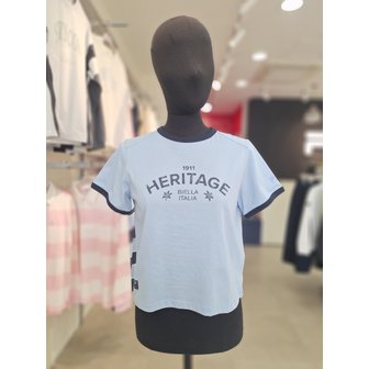 휠라 [여주점] FS2RSH2152F LBU 여성 헤리티지 그래픽 링거티