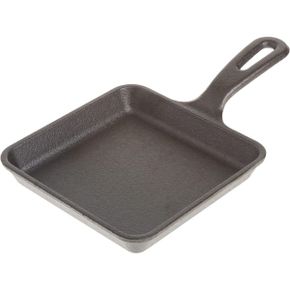 독일 롯지 후라이팬 Lodge 12.7 cm / 5 inch PreSeasoned Cast Iron Mini Square Skillet Frying