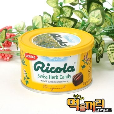 글로벌푸드 리콜라 캔 (허브) 100g