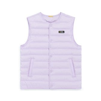 내셔널지오그래픽키즈 내셔널지오그래픽 키즈 K224UDV810 경량 다운 베스트 LAVENDER