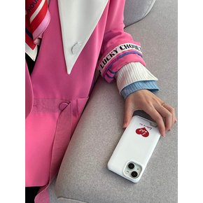 [card]heart logo phonecase_WHITE