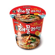 팔도 일품 해물라면 65g 12개 작은 컵라면