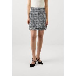 4978083 KARL LAGERFELD PEARL EMBELLISHED SKIRT - Pencil skirt black/white/silver 101627261