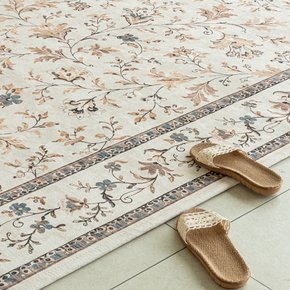 빈티지 보태니컬 플라워 셔닐 러그 카페트 2color/4size