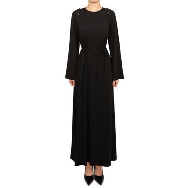 올세인츠 여성 롱 원피스 WD644Z BLACK