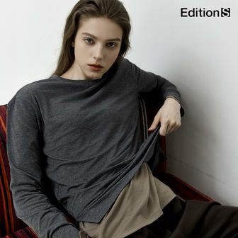 에디션S 25FW 소프트 라운드 티셔츠 4종