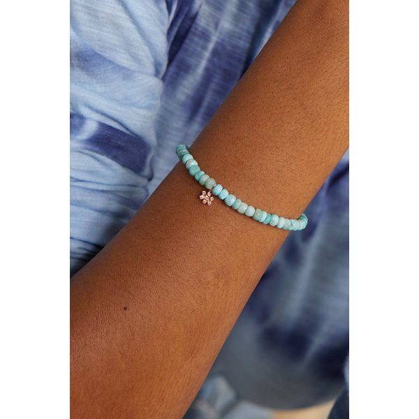 시드니에반 스몰 아이 14k 골드 라리마 다이아몬드 브레이슬릿 1647597292187739