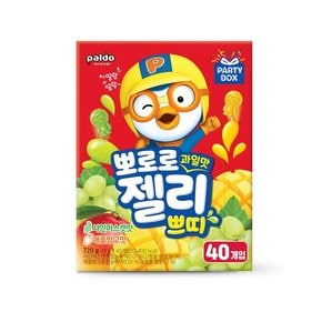 뽀로로 과일맛 쁘띠 젤리 18g X40개입