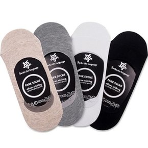 [패션양말] muji_fakesocks_4set