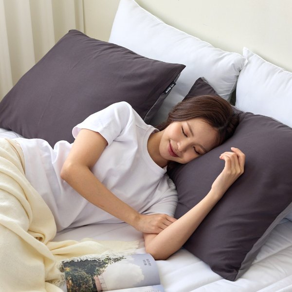 데일리 자루형 호텔식 베개커버 1+1 40x60