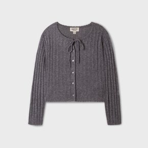 [AK분당점] [후아유] Ribbon Punching Skashi Cardigan WHCKF4993F*