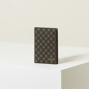 닥스 DBWA2F280W3 [LOUIS CLASSIC] 닥스 브라운 DD 패턴 슬림 카드지갑
