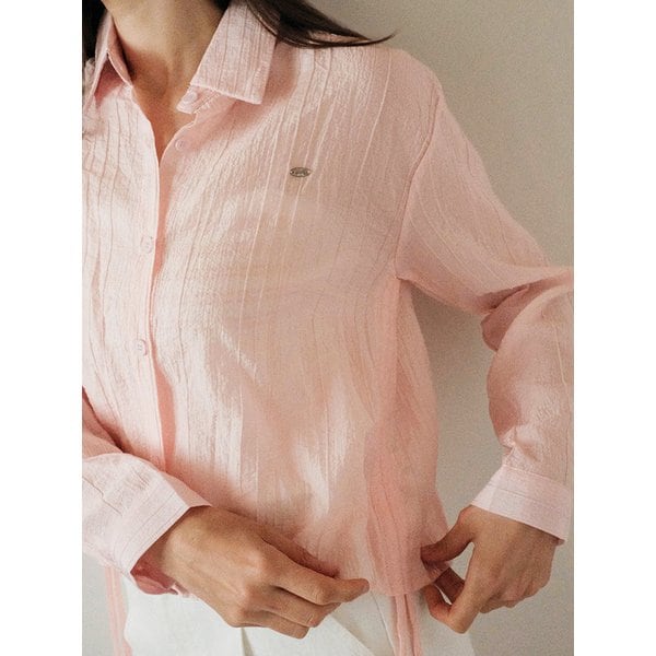 Strappy Detail Summer Shirt