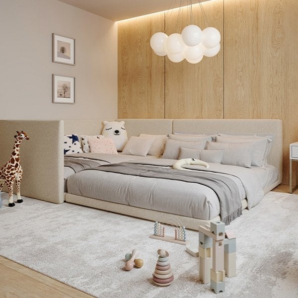 [8% 카드할인] 캄포 패밀리침대 풀가드형 QQ (매트제외)