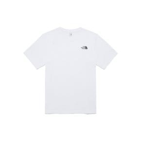 남성 COTTON BASIC S/S R/TEE MNT7UR05B-WHT