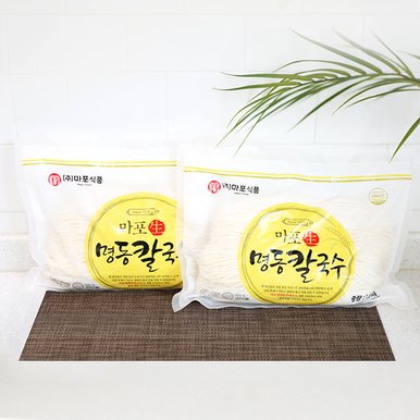 마포생명동칼국수 1.5kg (7-8인분) 바지락칼국수,닭칼국수,장칼국수,전골사리용