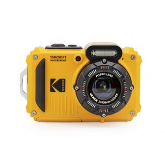  Kodak 컴팩트 디지털 카메라 Kodak PIXPRO WPZ2 방수 방진 내충격 CALS 모드 옐로우