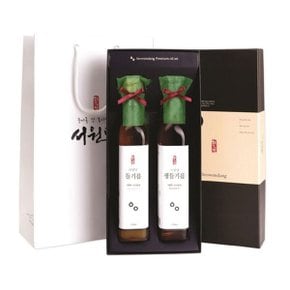 [서원당] 선물세트 5호 (들기름250ml+생들기름250ml)