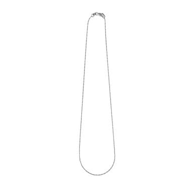 루메 화이트 네클리스 38cm, Lume White Necklace 38cm, 14k white gold