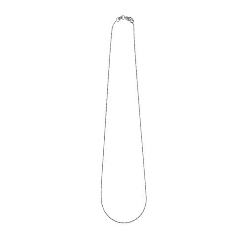 페르테 루메 화이트 네클리스 38cm, Lume White Necklace 38cm, 14k white gold