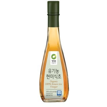 청정원 유기농 현미식초 350㎖